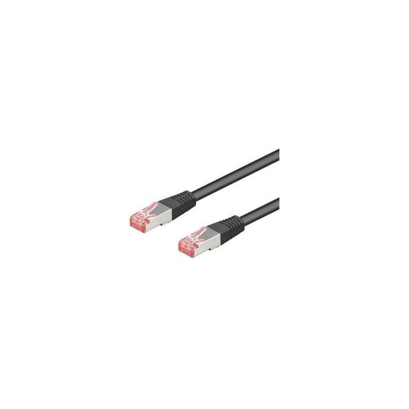 Goobay RJ45 S/FTP CAT 6 0,25m Black Goobay RJ45 S/FTP CAT 6 0,25m Black